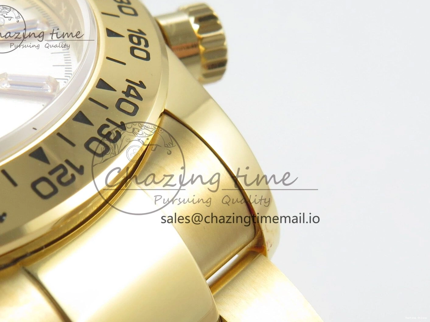 1228 Casual Daytona 126508 YG QF 1:1 Best Edition YG Dial Crystal Markers On YG Bracelet SH4131 V6 (Gain Weight) 305